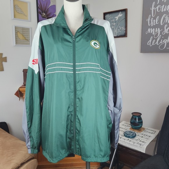 Vintage Men's Green Bay Packers NFL Team Apparel Jacket Size XXL